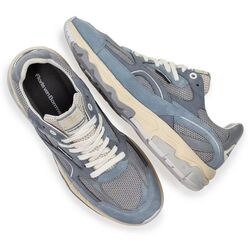 Floris van Bommel Sneaker De Rezer 01.22 SFM-10258-42-02 LightBlue - 8720244936584