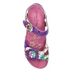 Laura Vita Sandaal Brcyano 65 SL967-65A Violet - 3667492039368
