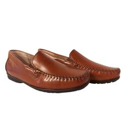 Sioux Instapper Cortizia-705-H Cognac Verwisselbaar Voetbed Wijdte H - 4054765704556
