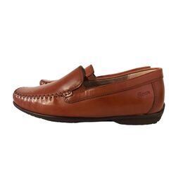 Sioux Instapper Cortizia-705-H Cognac Verwisselbaar Voetbed Wijdte H - 4054765704556