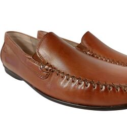 Sioux Instapper Cortizia-705-H Cognac Verwisselbaar Voetbed Wijdte H - 4054765704556