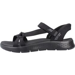 Skechers Sandaal Go Walk Flex Sandal-Illuminate 141481/BBK Zwart Slip-Ins Machine Washable - 197627456102