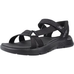 Skechers Sandaal Go Walk Flex Sandal-Illuminate 141481/BBK Zwart Slip-Ins Machine Washable - 197627456102