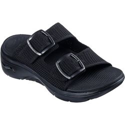 Skechers Slipper Go Walk Arch Fit 2.0 Chloe 140871 BBK Black - 198739088649