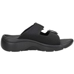 Skechers Slipper Go Walk Arch Fit 2.0 Chloe 140871 BBK Black - 198739088649