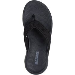 Skechers Slipper Go Walk Flex Sandal-Holly 141459/BBK Zwart - 198376881870
