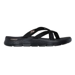 Skechers Slipper Go Walk Flex Sandal-Ssselena 141461/BBK Zwart - 198376894818
