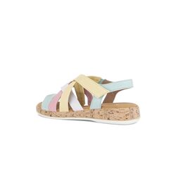 Gabor Sandaal 82.736.23 Nappa Nava Glacier Geel Roze Blauw Combi - 4068283839430
