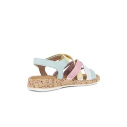 Gabor Sandaal 82.736.23 Nappa Nava Glacier Geel Roze Blauw Combi - 4068283839430