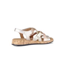 Gabor Sandaal 82.736.82 Puder Plat Roze Goud Metallic Combi - 4068283839126