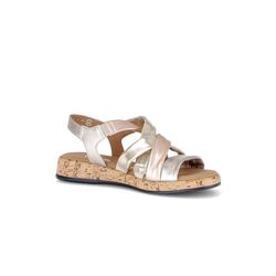 Gabor Sandaal 82.736.82 Puder Plat Roze Goud Metallic Combi - 4068283839126