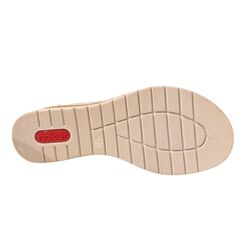 Rieker Slipper V4189-80 Wit - 4066707180298