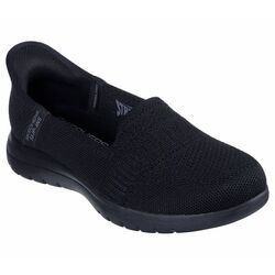 Skechers Instapper Hands-Free Slip-Ins On The Go Flex Clover 138182 BBK Black Machine Washable - 197627454627