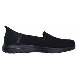 Skechers Instapper Hands-Free Slip-Ins On The Go Flex Clover 138182 BBK Black Machine Washable - 197627454627