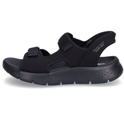 Skechers Sandaal Go Walk Flex Sandal Easy Entry 229210 BKGY Black Gray Machine Washable - 197627661377