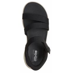 Skechers Sandaal Go Walk Glide-Step 2.0 Sandal Ella 141269 BKW Black White - 199025329897