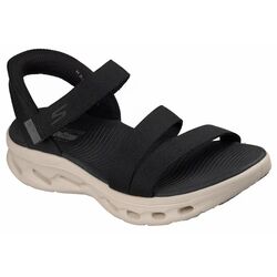 Skechers Sandaal Go Walk Glide-Step 2.0 Sandal Ella 141269 BKW Black White - 199025329897