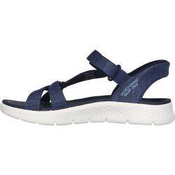 Skechers Sandaal Hands Free Slip-Ins Go Walk Flex Sandal-Illuminate 141481 NVY Navy Machine Washable - 197627456171