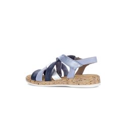 Gabor Sandaal 82.736.26 Nappa Metal Marine Blauw Combi Wijdte G - 4068283729755