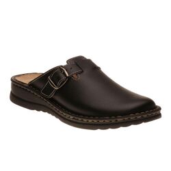 Rohde Pantoffel 6683 Zwart Verwisselbaar Voetbed - 0668390440129