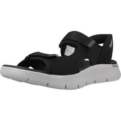 Skechers Sandaal Go Walk Flex Sandal Easy Entry 229210 BKGY Black Gray Machine Washable - 197627661377