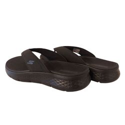 Skechers Slipper Go Walk Flex Vallejo 229202 BBK Black Machine Washable - 196642668491