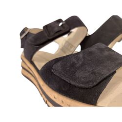 Waldlaufer Sandaal 677001 195 001 Zwart Wijdte K - 4069134401264