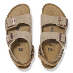 Birkenstock Sandaal Milano AS 1029471 Taupe Smal - 4067707035182