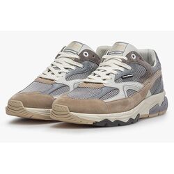 Floris van Bommel Sneaker De Rezer 01.17 SFM-10258-22-03 Lightbrown Grijs Combi - 8720244935907