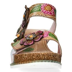 Laura Vita Slipper Bonito 31 AS313-31 Beige Roze Combi - 3667492013306