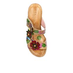 Laura Vita Slipper Bonito 31 AS313-31 Beige Roze Combi - 3667492013306