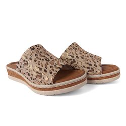 Rieker Slipper V4188-60 Beige Combi - 4066707184180