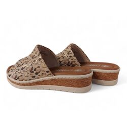 Rieker Slipper V4188-60 Beige Combi - 4066707184203