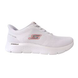 Skechers Instapper Hands-Free Slip-Ins Go Walk Flex Master 216924 WRD White Red - 199252688606