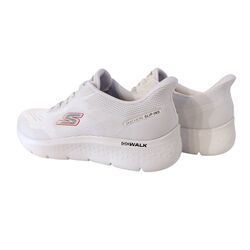 Skechers Instapper Hands-Free Slip-Ins Go Walk Flex Master 216924 WRD White Red - 199252688590