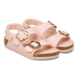 Birkenstock Sandaal Milano AS Flower 1031667 Light Rose Tonal Smal - 4067707765386