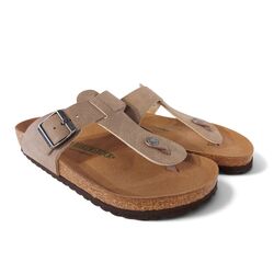 Birkenstock Teenslipper Safaga 1026426 Deser Dust Gray Taupe Brown - 4061418992147