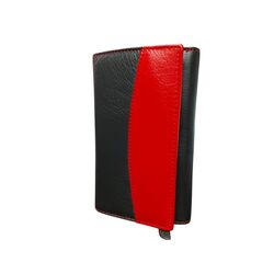 Dariya Portemonnee 250 Zwart Rood Leer - 4260182892701