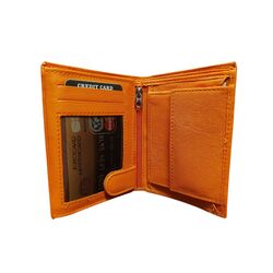 Dariya Portemonnee Fel Oranje Leer - 4262409891559