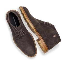 Floris Van Bommel Nette Veterboot De Braver 01.04 SFM-50171-21-01 Dark Brown - 8720244831377