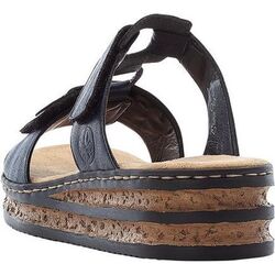 Rieker Slipper 62936 14 Blauw Zacht Voetbed - 4060596139535