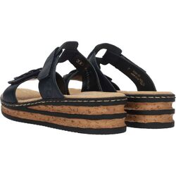 Rieker Slipper 62936 14 Blauw Zacht Voetbed - 4060596139535