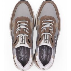 Australian Sneaker Cadiz Wijdte H 15.1717.01-KL1 Grijs Taupe Wit Combi - 8720822144646