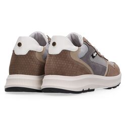 Australian Sneaker Cadiz Wijdte H 15.1717.01-KL1 Grijs Taupe Wit Combi - 8720822144639