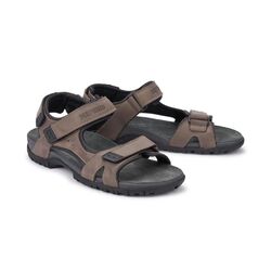 Mephisto Sandaal Brice Pewter Grijs Bruin - 3597435346577