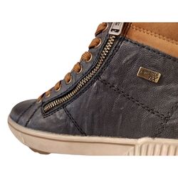 Rieker Remonte Veterboot D0772-16 Blauw Combi Warm Gevoerd - 4066707153070