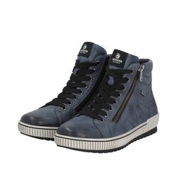 Rieker Remonte Veterboot D0772-14 Blauw Warm Gevoerd - 4061811127917