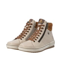 Rieker Remonte Veterboot D0772-62 Beige Combi Warm Gevoerd - 4066707167541