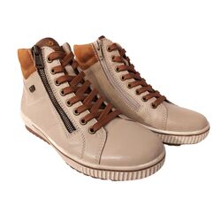 Rieker Remonte Veterboot D0772-62 Beige Combi Warm Gevoerd - 4066707167558