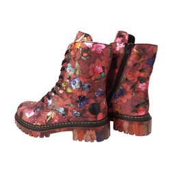 Rieker Veterboot 72627-92 Roze Multi - 4066707217338
